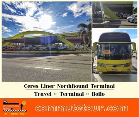 Ceres Bus Schedule from Iloilo City to other towns in Iloilo Province.